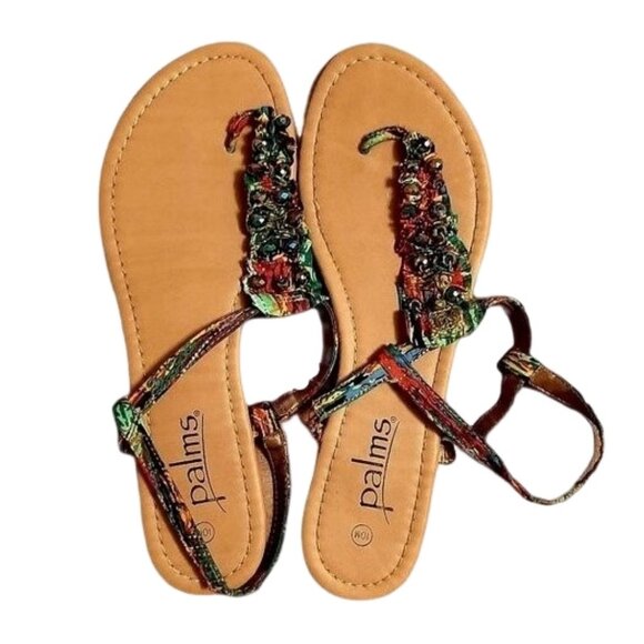 Women Palms Thong Sandals- Size 10M - Picture 1 of 2